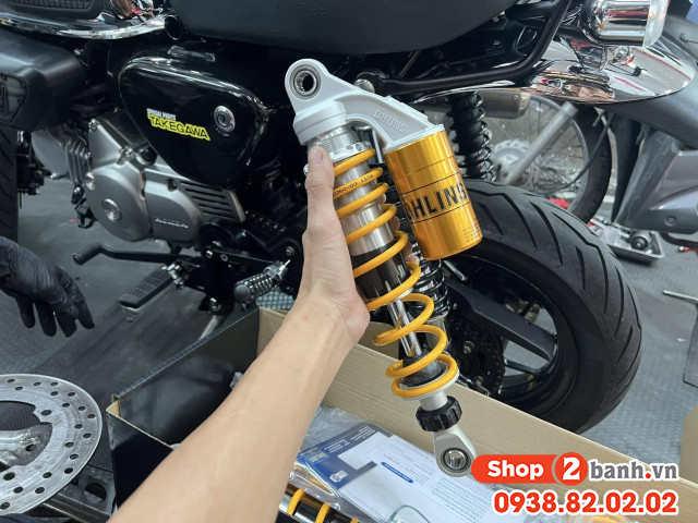 Phuộc ohlins cho xe honda mokey loại nào chạy nhún êm nhất - 2