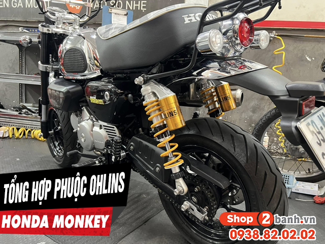 Phuộc ohlins cho xe honda mokey loại nào chạy nhún êm nhất - 1