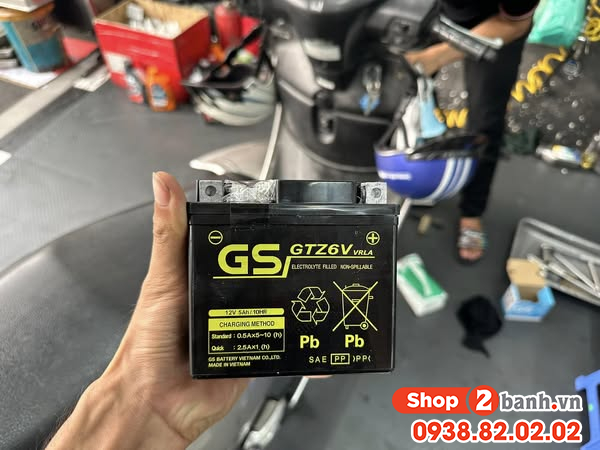 Khi nào cần thay bình ắc quy xe stylo 160 và giá bao nhiêu - 3