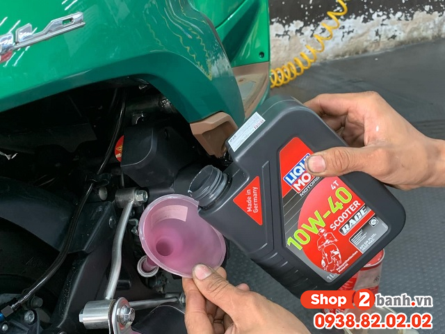 Dung tích nhớt xe stylo 160 bao nhiêu ml thay loại nào phù hợp - 8