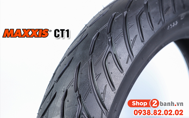 Xe honda sh 160i-125i thay vỏ maxxis ct1 bám đường tốt không  - 3