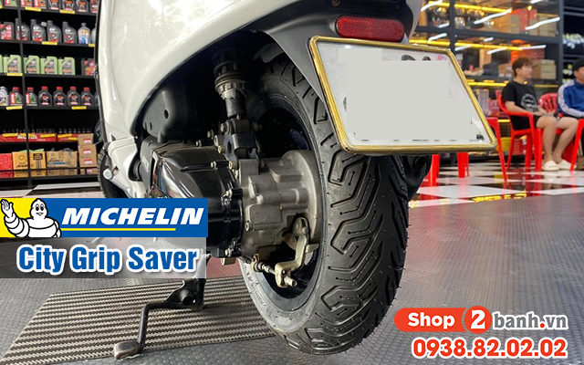 Vỏ michelin city grip saver cho vespa sprint có bám đường tốt không - 2