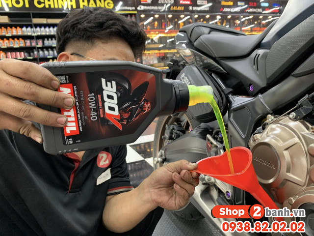 Honda cl500 thay nhớt motul 300v chạy có bốc không - 3