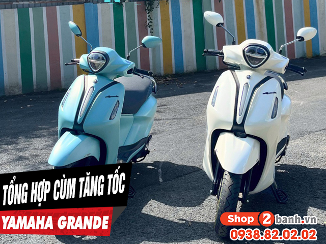 Tổng hợp cùm tăng tốc domino cho xe yamaha grande mới nhất hiện nay - 1