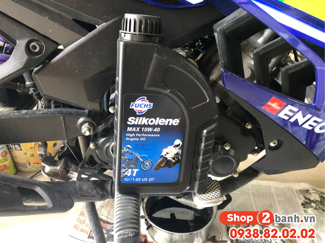 Xe mô tô honda cb1000 hornet chạy roda thì thay nhớt máy như thế nào - 3