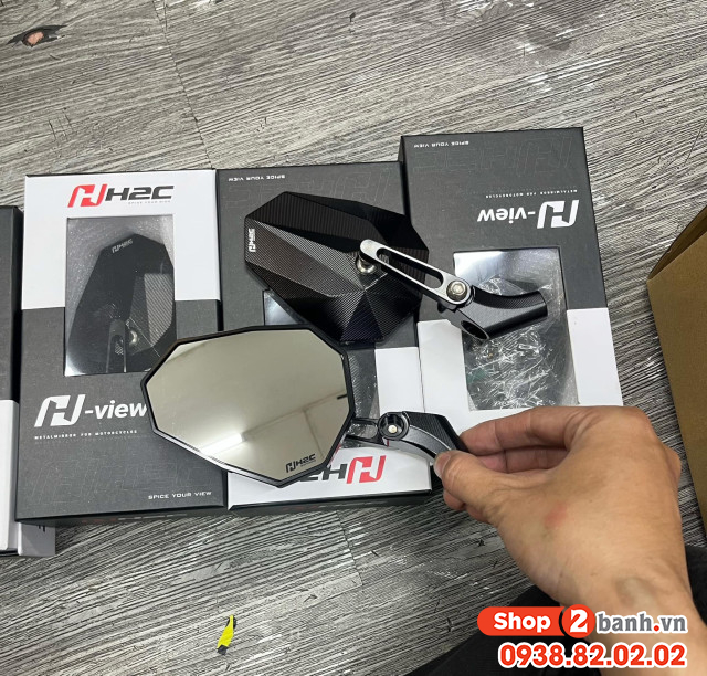 Tổng hợp gương xe máy đạt chuẩn 2025 đang bán tại shop2banh - 2