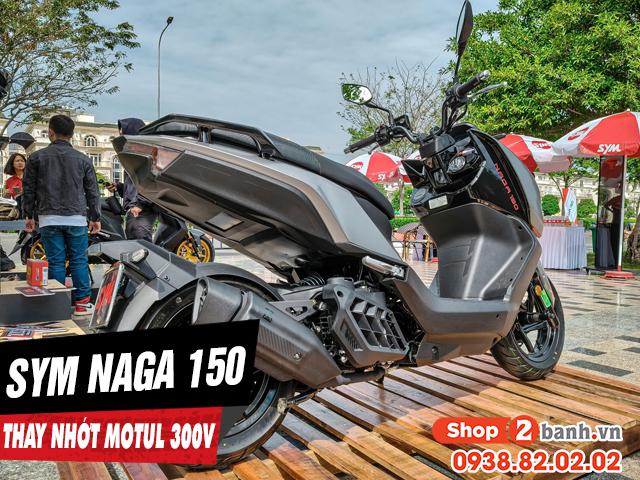 Sym naga 150 thay nhớt motul 300v có được không - 1