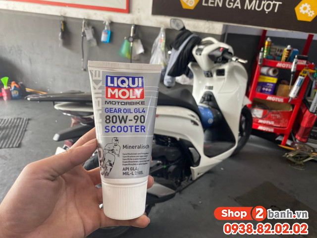 Nhớt láp xe sym naga 150 đi bao lâu thì nên thay mới - 3