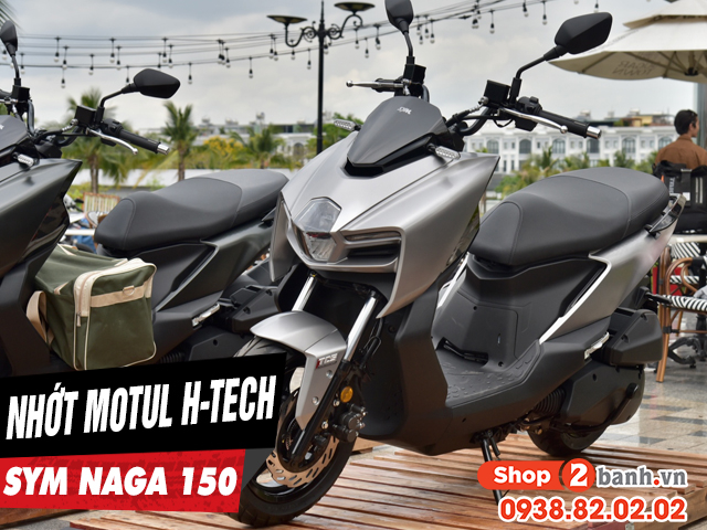 Sym naga 150 thay nhớt motul h-tech 100 10w40 có được không - 1
