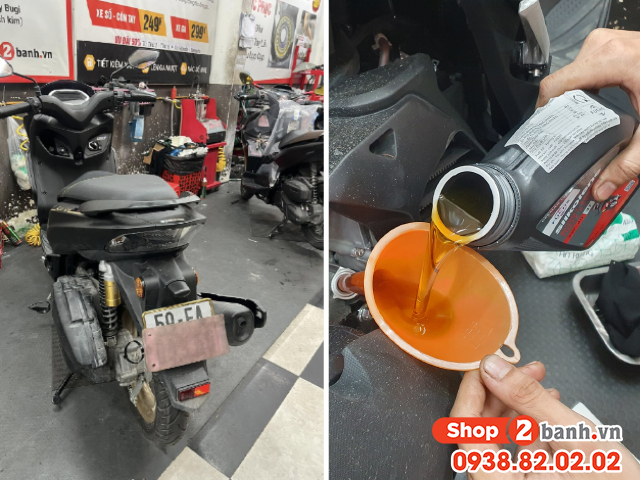 Xe yamaha lexi 155 mới mua đi bao nhiêu km thì bảo dưỡng - 5