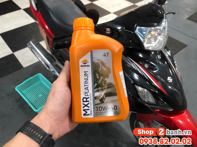 Xe mô tô honda cb500 hornet chạy roda thì thay nhớt máy như thế nào - 4