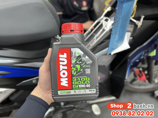 Xe mô tô honda cb500 hornet chạy roda thì thay nhớt máy như thế nào - 3