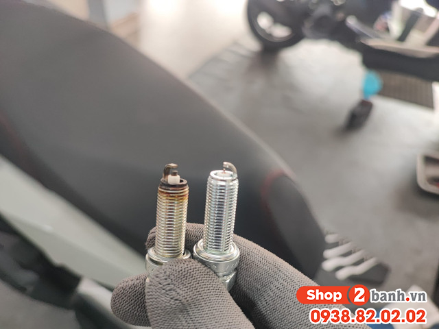 Bugi ngk laser iridium cho shvn 2020 sh350i vario 160 pcx 160 adv - 7