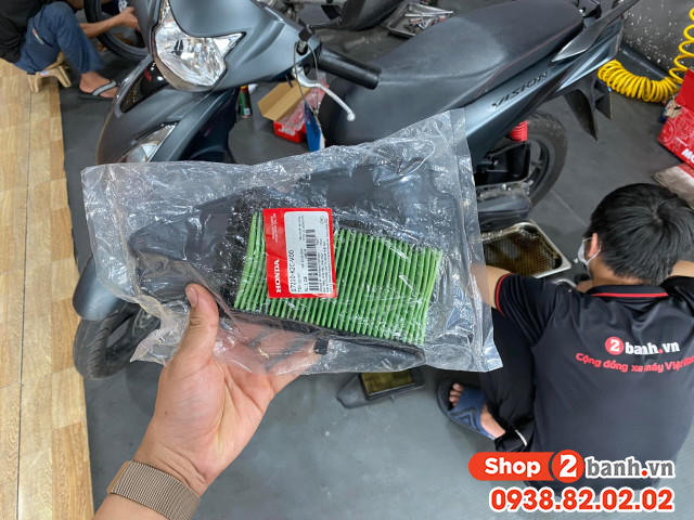 Lọc gió xe vision nằm ở đâu bao lâu thì nên thay mới - 3