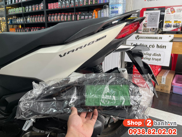 Lọc gió xe vario 160 nằm ở đâu bao lâu thì nên thay mới - 4