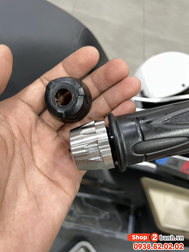 Gù inox gh racing cho honda ab 160 vario - 3