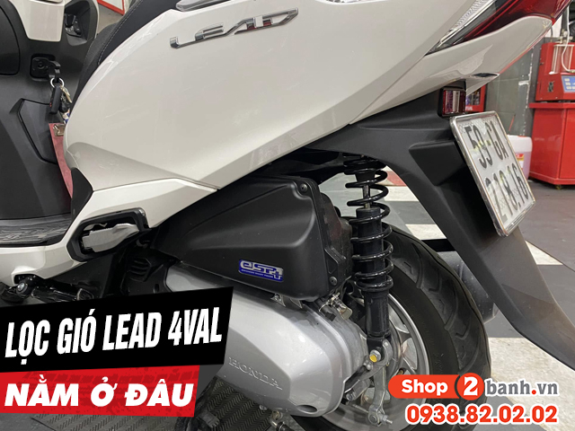 Lọc gió xe lead 4val nằm ở đâu bao lâu thì nên thay mới - 1