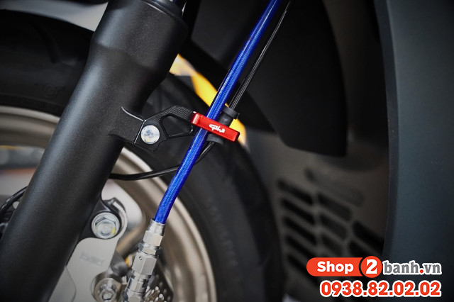 Pát kẹp dây dầu gh racing bên trái - 4