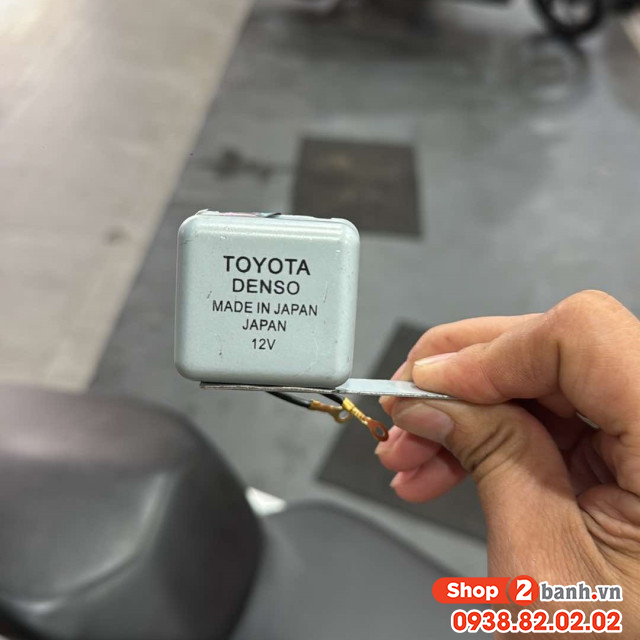 Cục kêu báo xi nhan ting tong toyota denso - 4