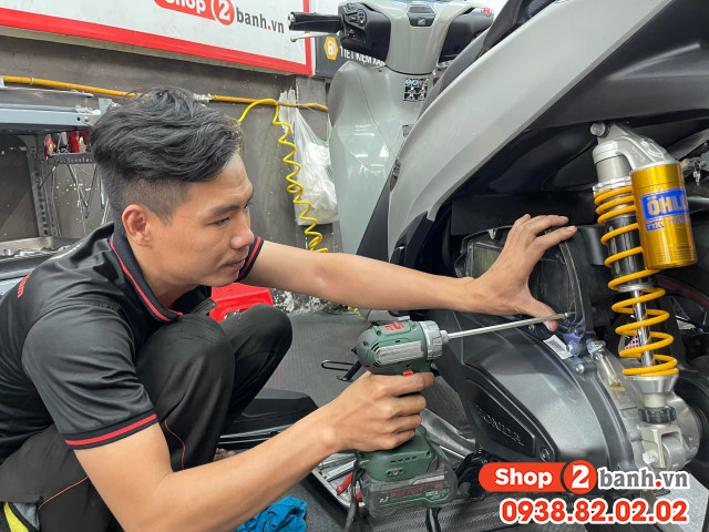 Lọc gió xe sh350i nằm ở đâu bao lâu thì nên thay mới - 2