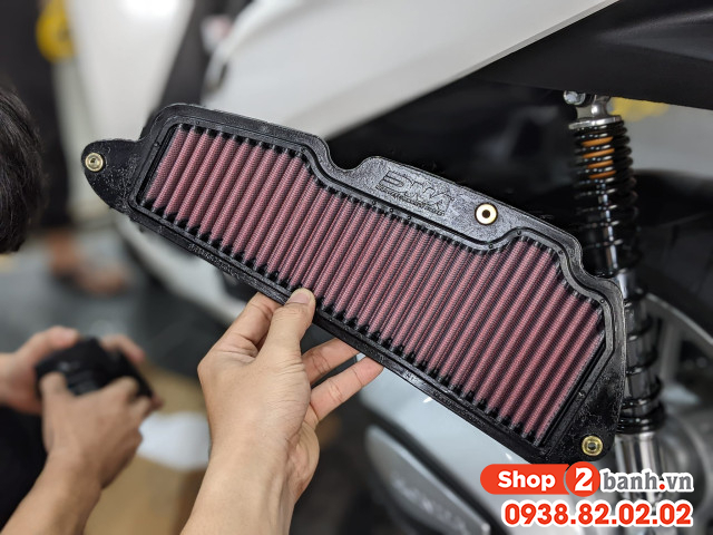 Lọc gió xe sh350i nằm ở đâu bao lâu thì nên thay mới - 5