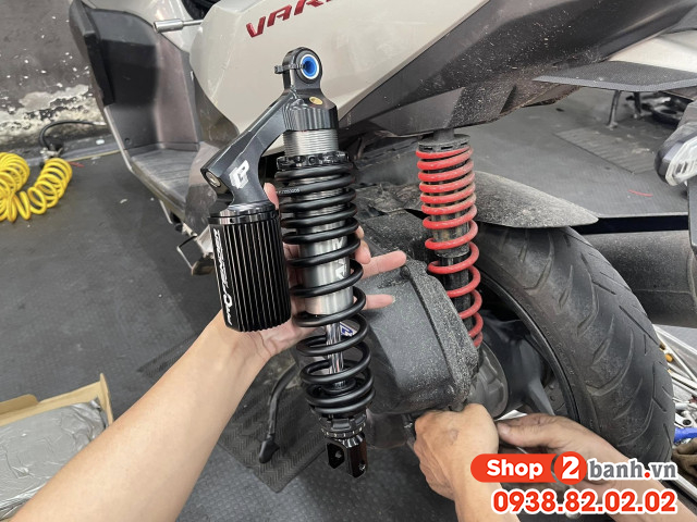 Phuộc profender air series cho vario 160 click 160 cao 340mm chính hãng - 5