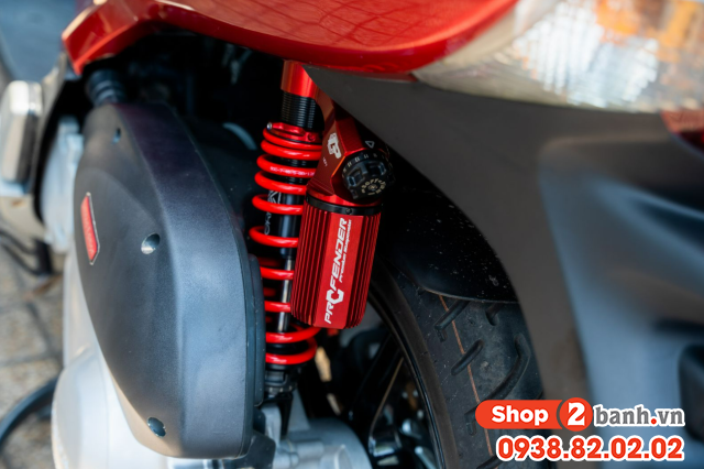 Phuộc profender x series cho sh ý nvx 155 aerox cao 305mm chính hãng - 5
