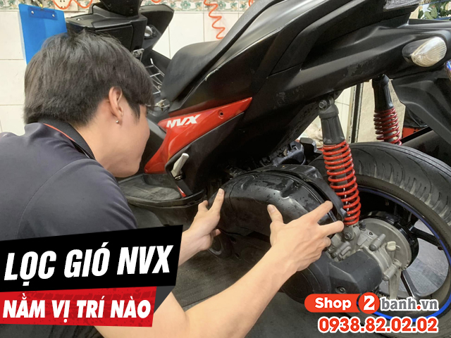 Lọc gió xe nvx nằm ở đâu bao lâu thì nên thay mới - 1