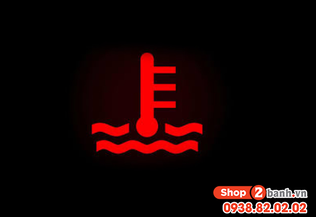 Đèn báo nhiệt độ nước mát xe air blade bật sáng là do đâu - 7