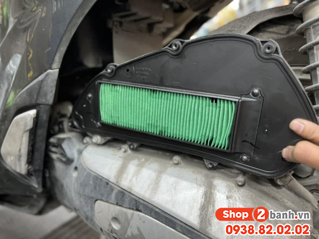 Lọc gió xe sh 160i-125i 4val nằm ở đâu bao lâu thì nên thay mới - 4