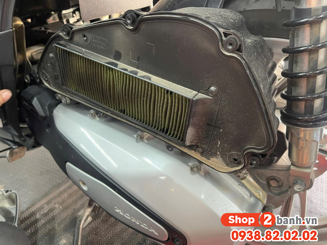 Lọc gió xe sh 160i-125i 4val nằm ở đâu bao lâu thì nên thay mới - 3