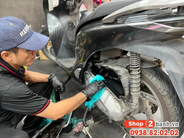 Lọc gió xe sh 160i-125i 4val nằm ở đâu bao lâu thì nên thay mới - 2