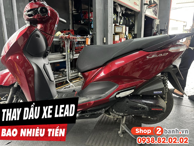 Giá thay dầu xe máy honda lead bao nhiêu tiền - 1