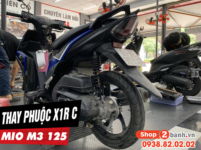 Tư vấn lên phuộc x1r c cho yamaha mio m3 125 có tốt không - 1
