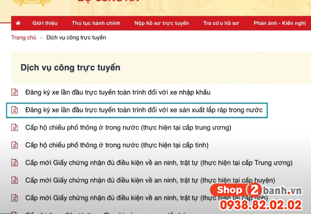 Cách đăng ký xe máy lần đầu trực tuyến toàn trình 2025 - 3