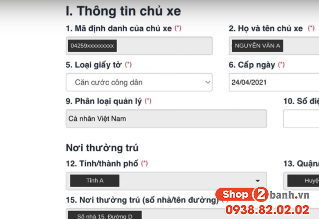 Cách đăng ký xe máy lần đầu trực tuyến toàn trình 2025 - 4
