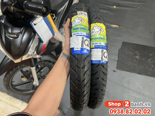 Lốp michelin pilot street 2 7090-17 - 8090-17 - 1