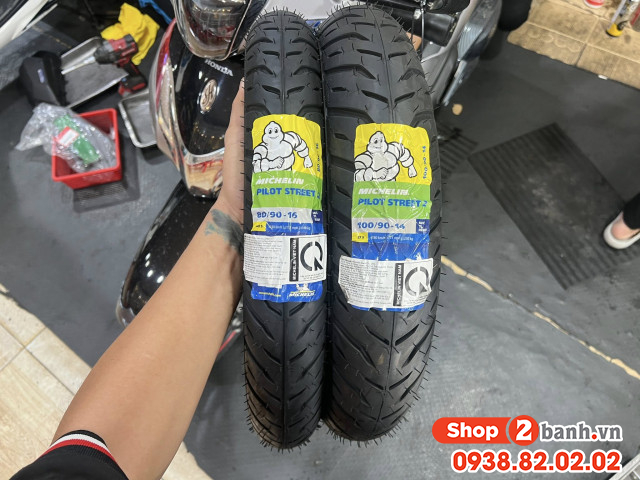 Lốp michelin pilot street 2 8090-16 - 10090-14 - 1