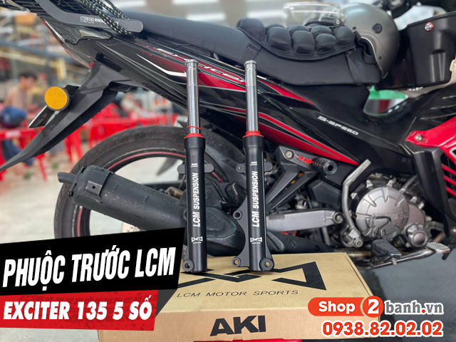 Thay phuộc trước lcm cho xe exciter 135 5 số có tốt không - 1