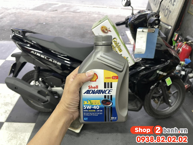 Giá thay dầu xe máy honda airblade 125-150-160 bao nhiêu tiền - 5