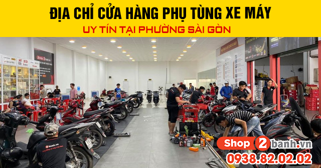 Địa chỉ cửa hàng phụ tùng xe máy uy tín tại phường tân định - 1