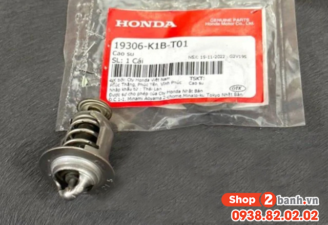 Thay van hằng nhiệt xe máy sh350i giá bao nhiêu - 3