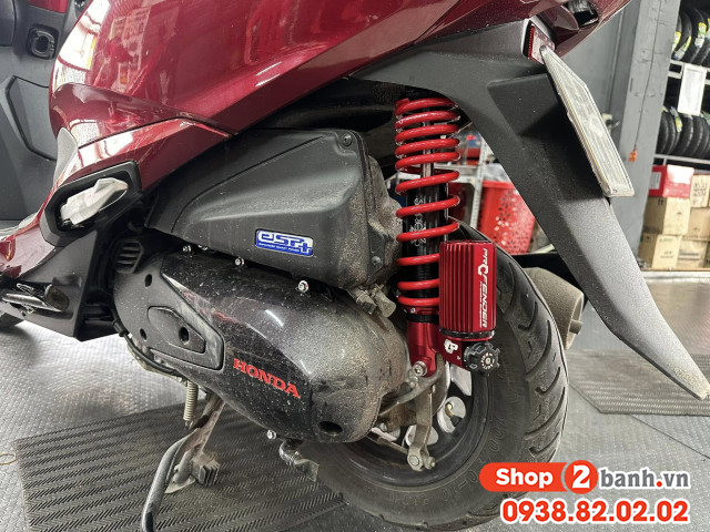 Phuộc sau xe lead 125 4val cứng giảm xóc kém phải làm sao - 3