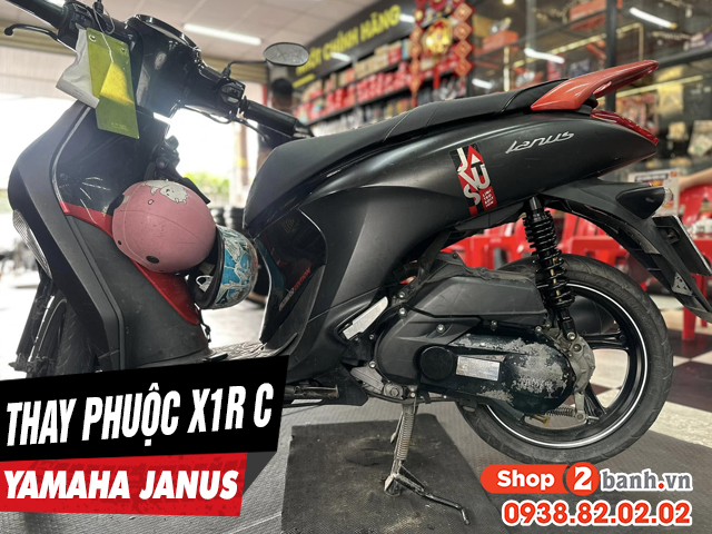 Tư vấn lên phuộc x1r c cho yamaha janus có tốt không - 1