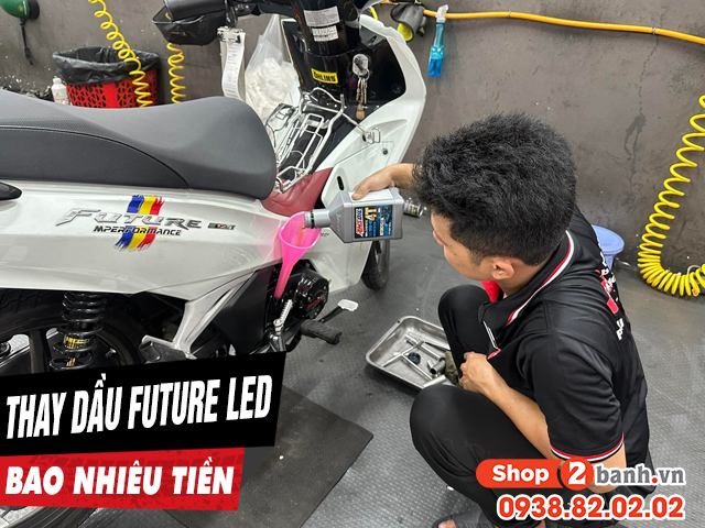 Giá thay dầu xe máy honda future led bao nhiêu tiền - 1