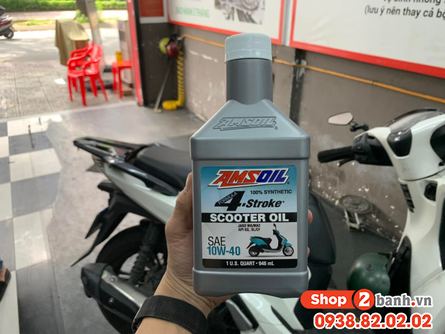 Giá thay dầu xe máy honda sh mode bao nhiêu tiền - 7