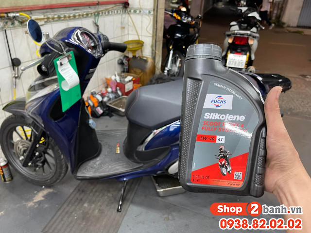 Giá thay dầu xe máy honda sh mode bao nhiêu tiền - 9