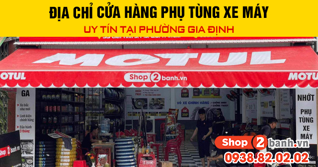 Địa chỉ cửa hàng phụ tùng xe máy uy tín tại phường gia định - 1