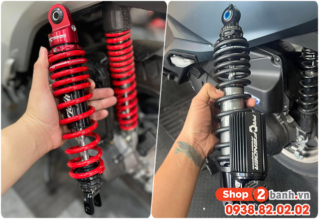 Phuộc sau xe honda scoopy cứng giảm xóc kém phải làm sao - 3