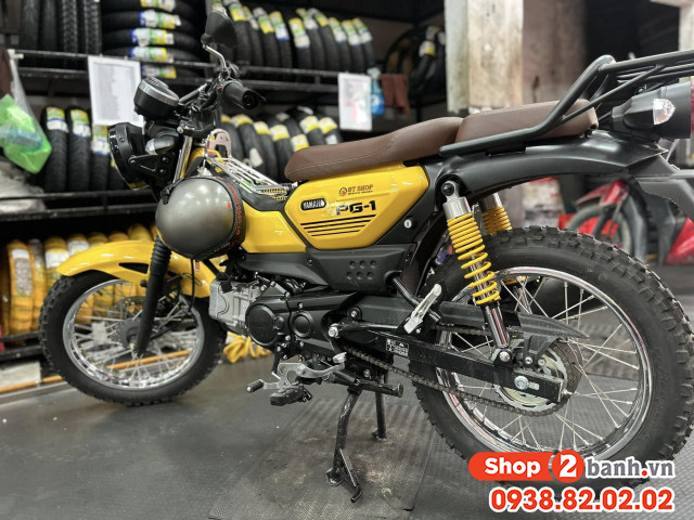 Phuộc sau xe yamaha pg-1 bị cứng ít nhún phải làm sao - 5